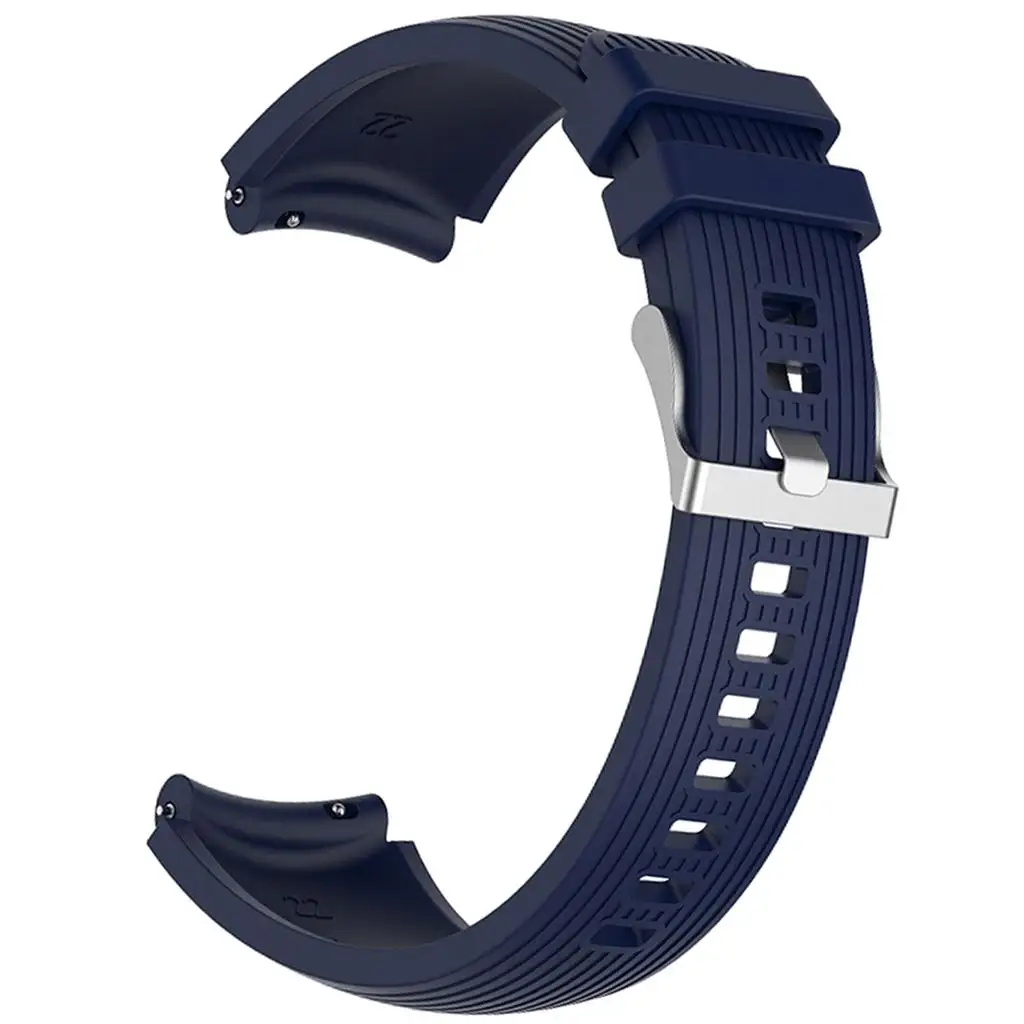 Correa de silicona impermeable para reloj, correa de reloj resistente al sudor para Samsung Watch R800 R810 R815
