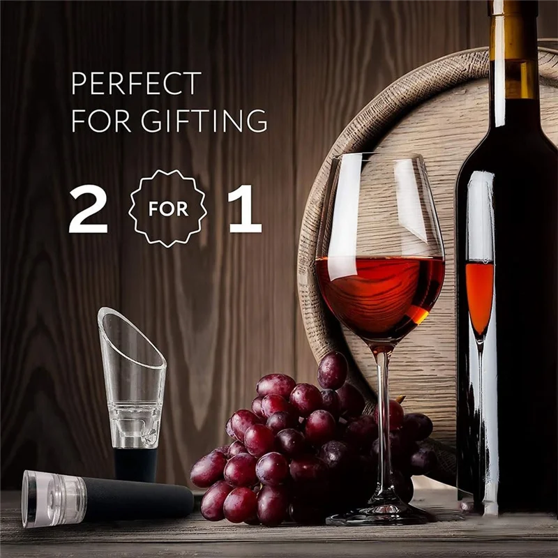 ABXF-Wine Opening Set Air Pressure Pump Wine Bottle Opener Kit Easy Cork Remover Corkscrews Wine Opener Gifts To Wine Lovers