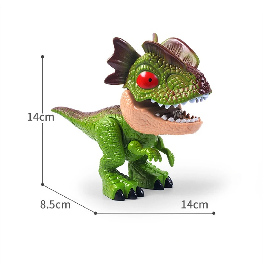 5 in 1 Dinosaur Stationery, Funny DisassemblingToy, Included Eraser Ruler Pencil Sharpener Staple,for Students or Kids Baby