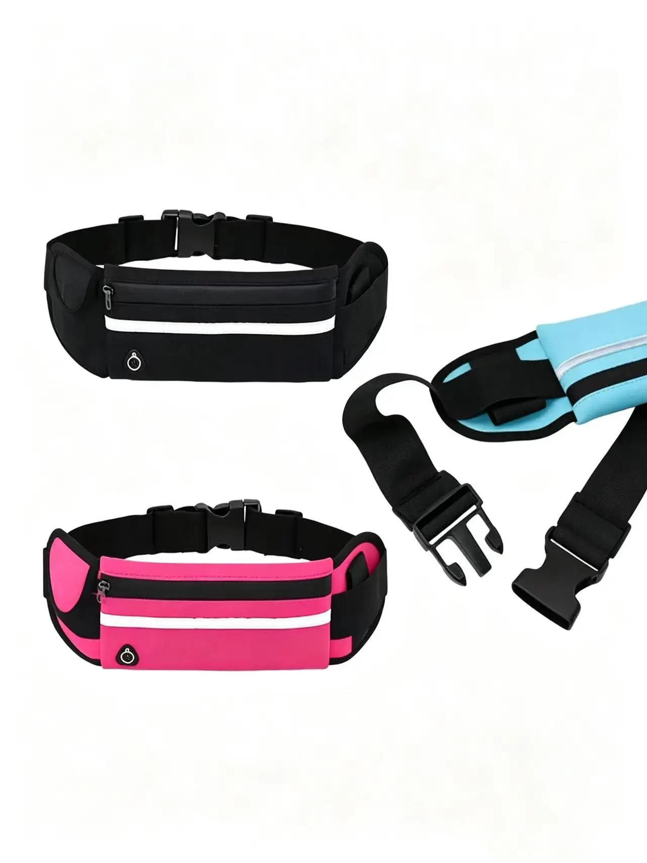 AliExpress NONE New Running Bag Cycling Bag Waist Bag Belt Bag Waterproof Sports Fanny Pack Mobile Phone Case Gym Running Jogging Run Pouch