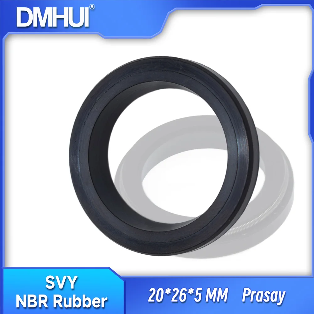 DMHUI Hydraulic Pump Motor Shaft Sealing Ring 20x26x5 mm SVY Type NBR Rubber Pressure Oil Seal for HY925N12.5/D Pumps