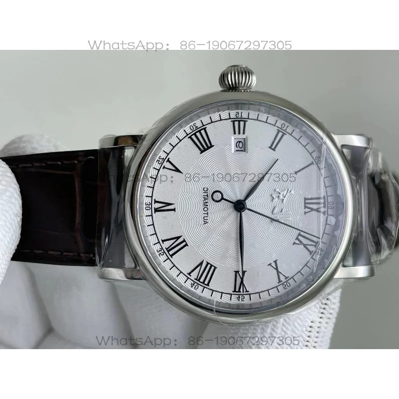 Single Calendar Manual Mechanical Men's Watch, Diameter 40MM