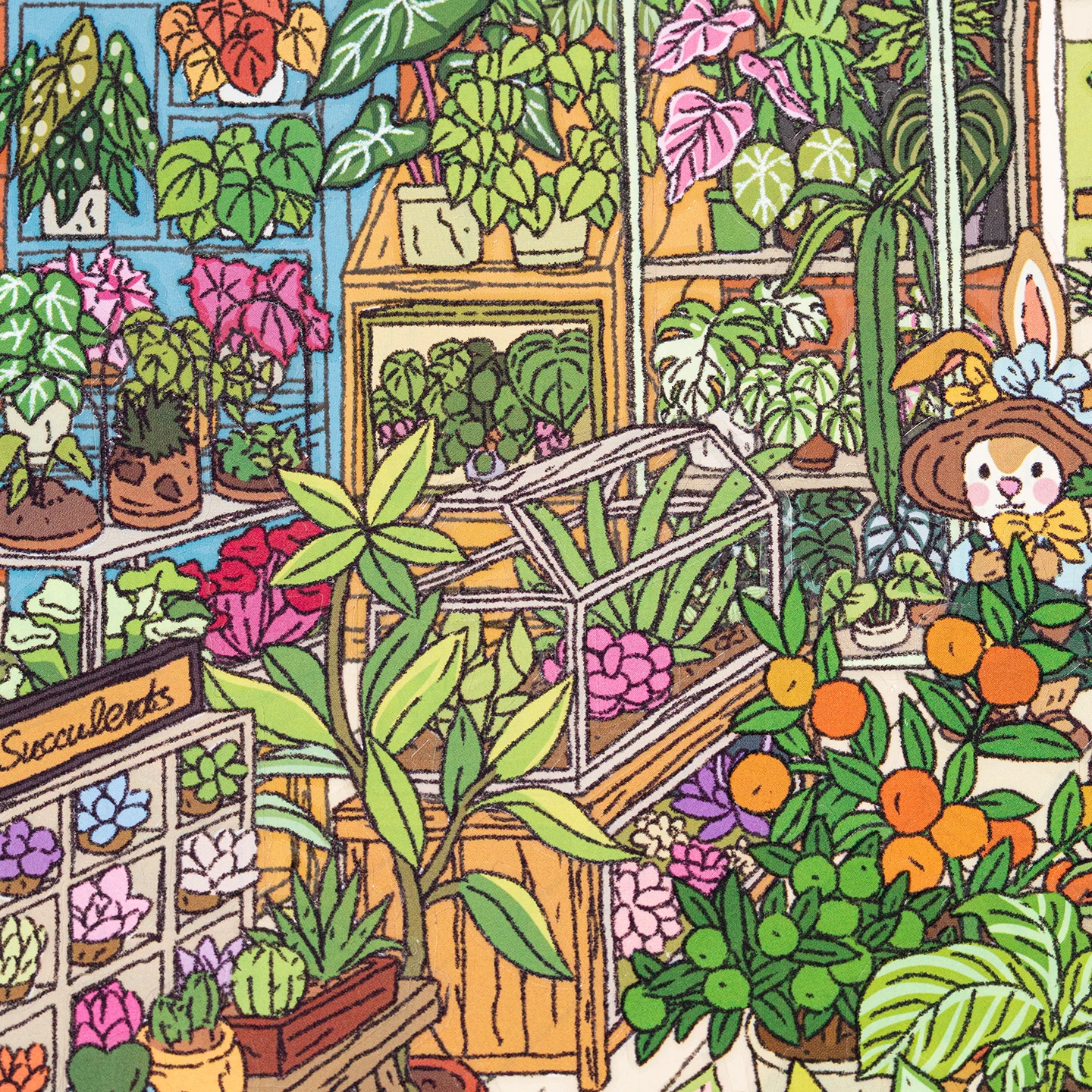 Kawaii Grocery Store 3D Century Opera Landscape Sticker DIY Pocket Cabin Scene Festival Gift