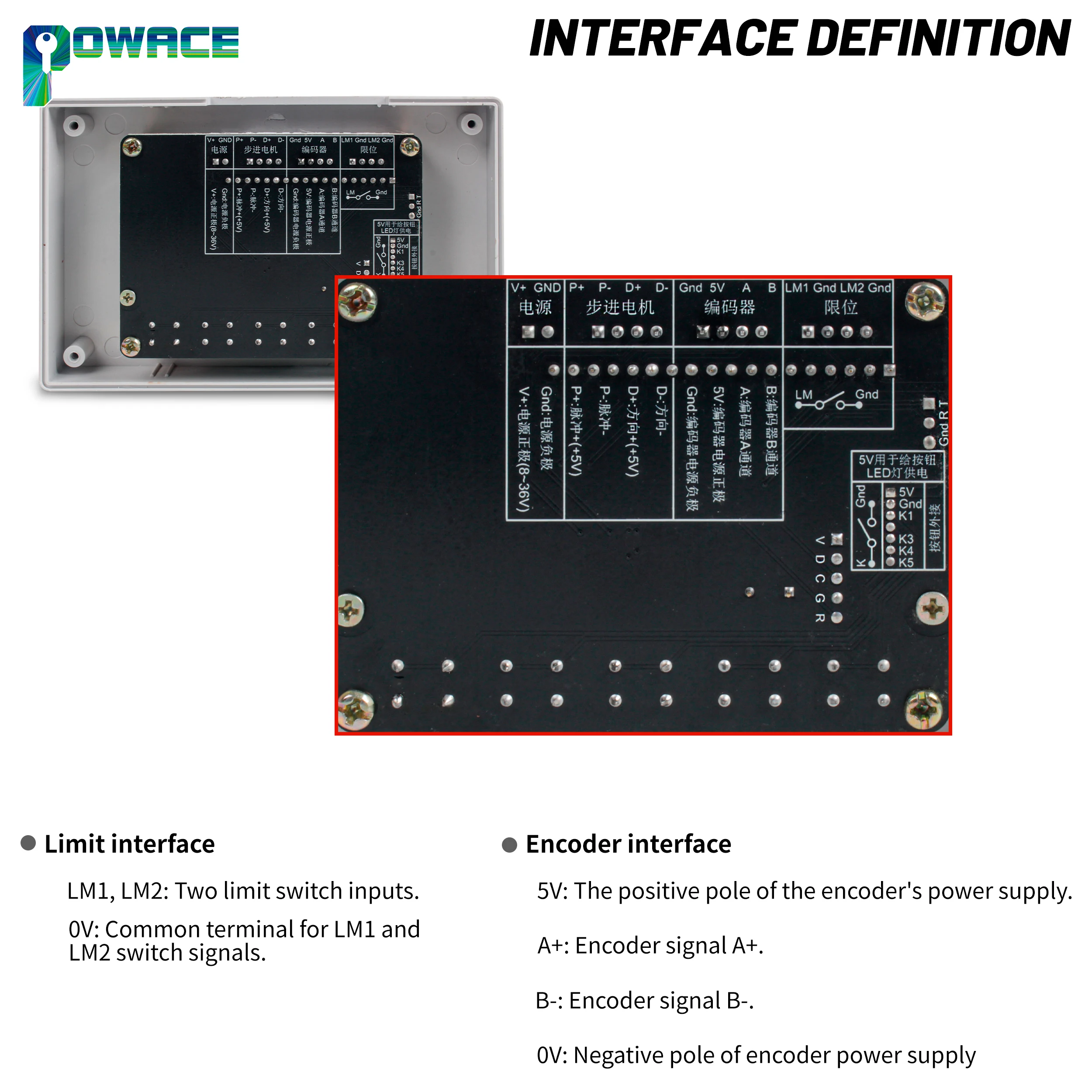 Electronic vehicle thread controller Stepper Motor Drive self-tapping For WM210V-422 BHC210 HS210 JY210V CTC210 WM180V MX180D