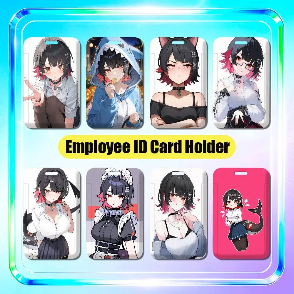 For Ellen Joe Zenless Zone Zero ZZZ Employee ID Card Holder Office Badge Student Work Bank Credit Holders Hard Case Shell