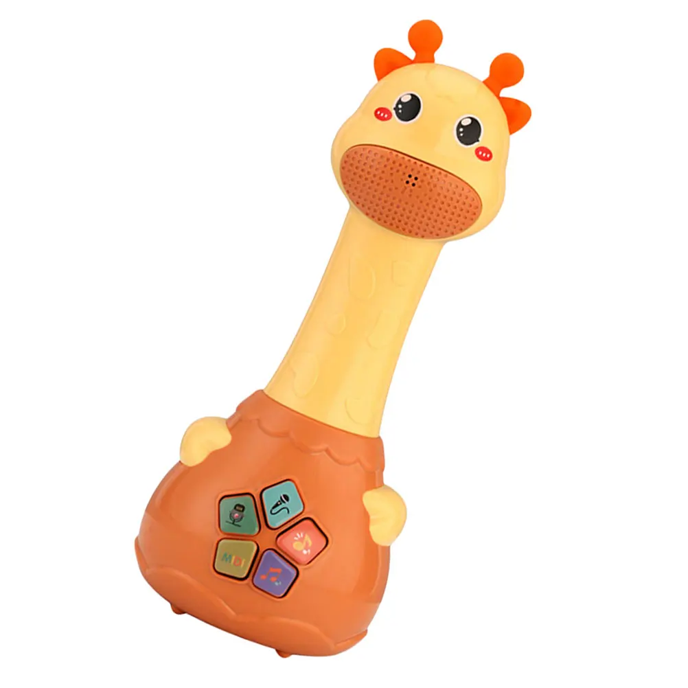 Mikrofon Zabawka Śpiewający Nagrywający Karaoke Mikrofon Zabawka Zabawka ABS Lekki Instrument Muzyczny Zabawki dla Niemowląt