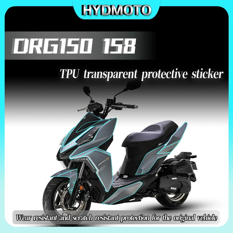 

For SYM DRG158 DRG150 Invisible Car Clothing Transparent Waterproof body Fuel Tank Film Stickers Modification Accessories Moto