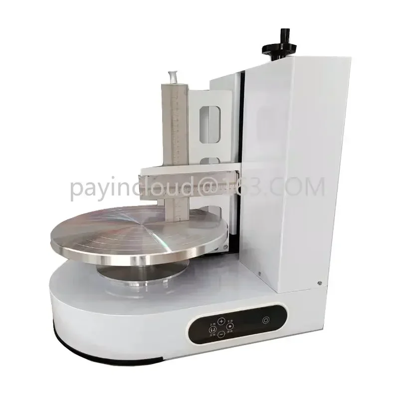 New Arrival Semi Automatic Birthday Cake Cream Coating Filling Machine 4-12Inch Cakes Cream Butter Spreading Daubing Icing Maker