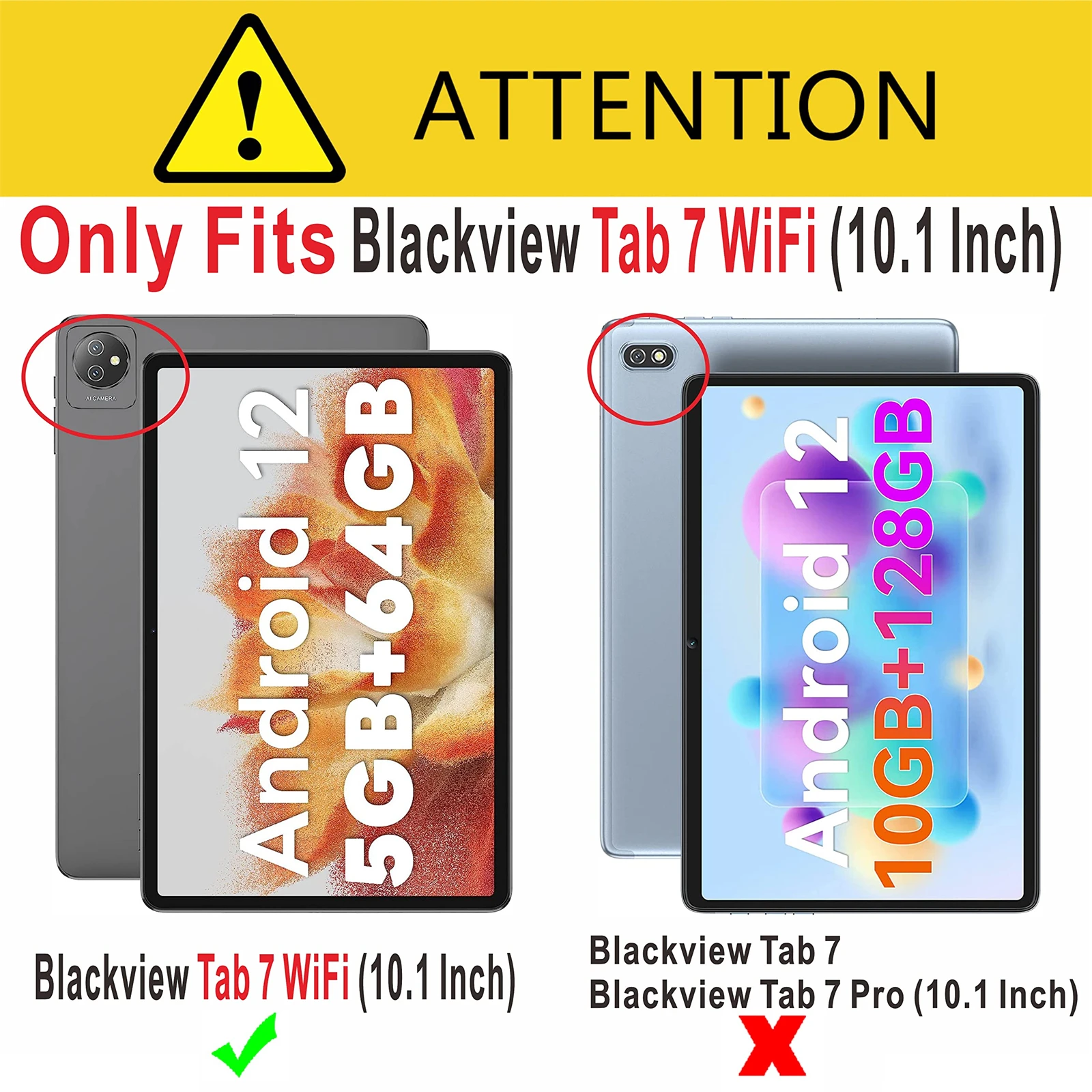 Screen Protector for Blackview Tab 7 WiFi 10.1 inch 2023 HD 9H Hardness Anti-Scratch Tempered Glass for Blackview Tab 8 WiFi