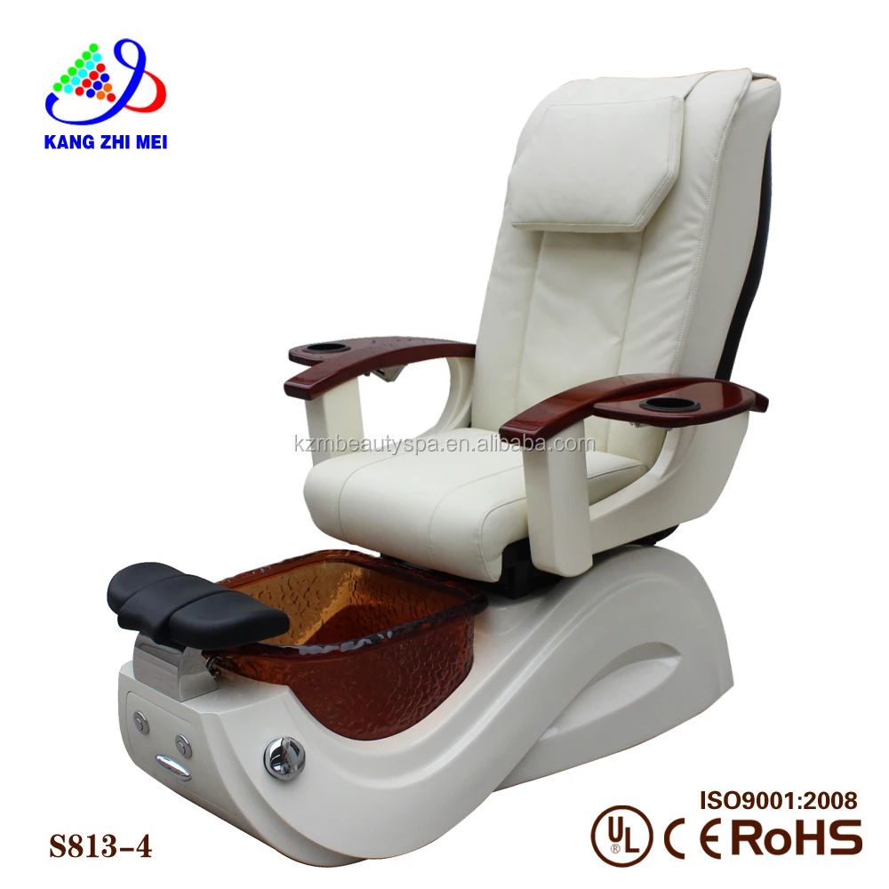 S813 Kangmei Luxury Salon Spa Manicure Furniture Human Touch Massage Pedicure Chair For Sale