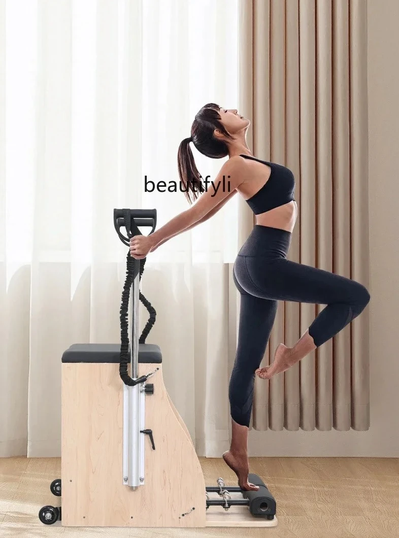 Y1 Pilates Stable Chair Yoga Studio Multi-Functional Training Oak Fitness Equipment