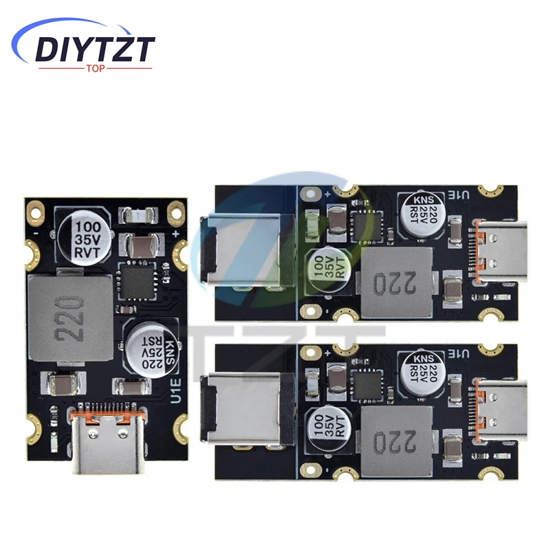 QC4.0 QC3.0 Tipo-C USB PD65W Modulo adattatore per telefono a ricarica rapida DC8-32V 3.25A 65W Modulo step down per Huawei SCP/FCP Apple PD