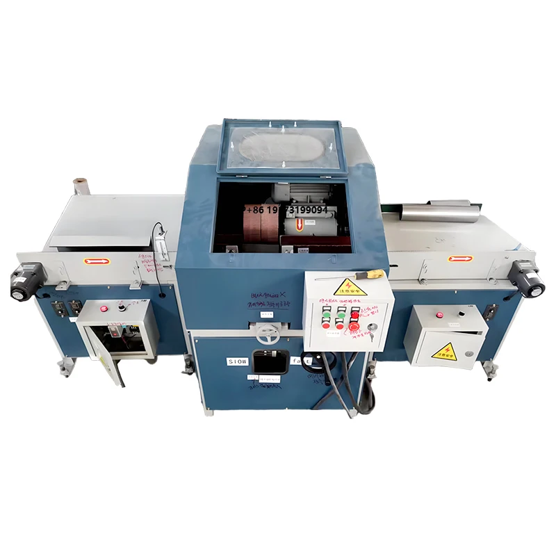 Fully Automatic Round Tube Polishing Rust Removal and Grinding Machine High Efficiency Round Tube Polishing Machine
