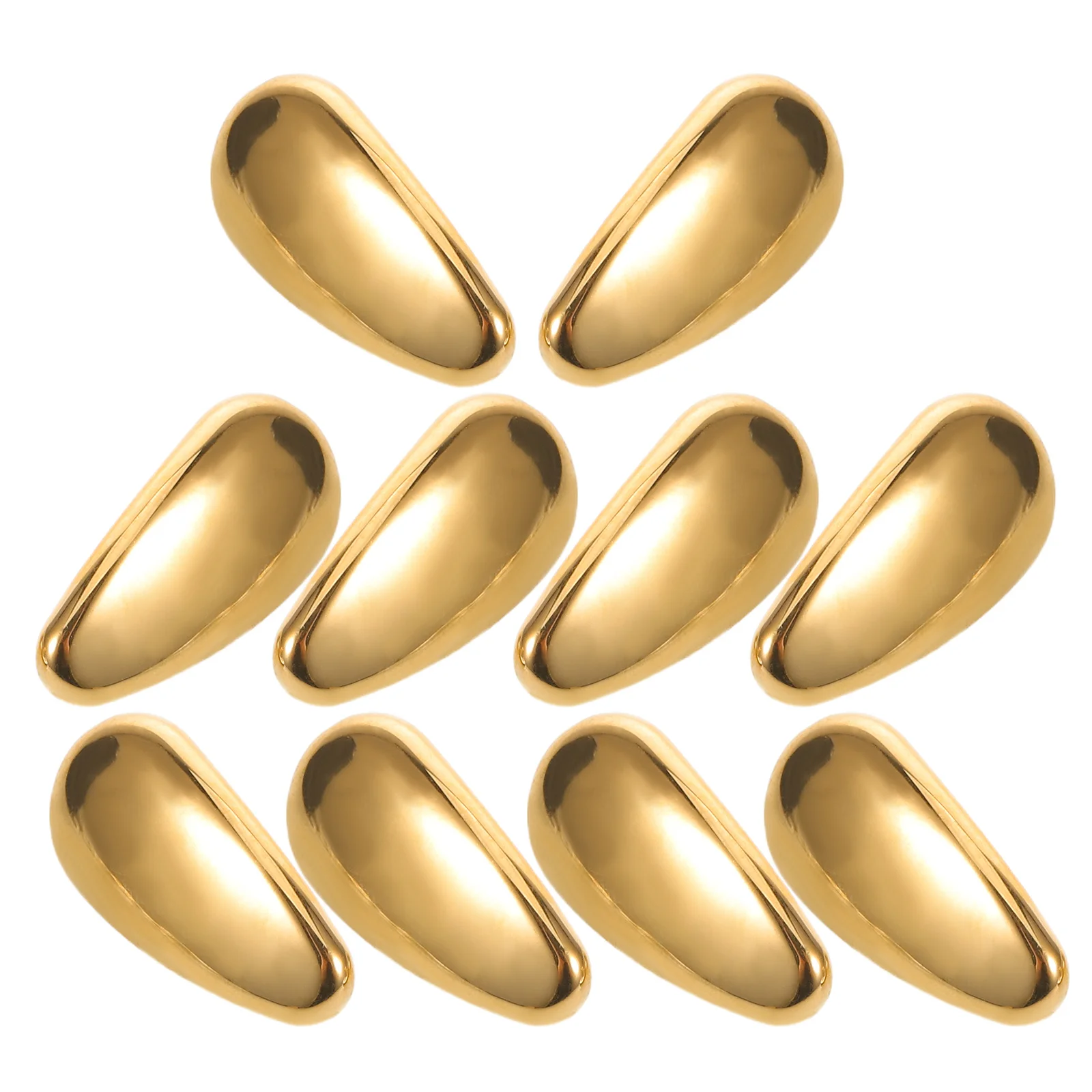 

5Pairs Ceramic Nose Pads Glasses Replacement Lightweight Anti-Slip Eyeglass Nose Bridge Pad Eyewear Accessories