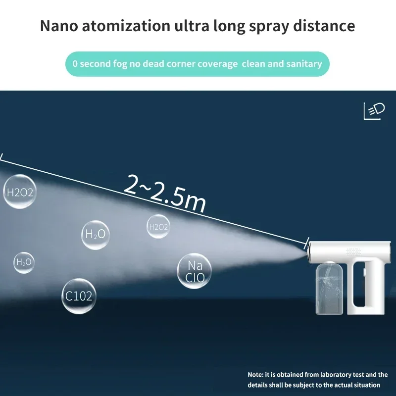 Nano Steam Gun Wireless Hair Care Nano Hydration Sprayer Face Beauty Cold Spray Humidifier Small Humidifier Humidifier Skin Care