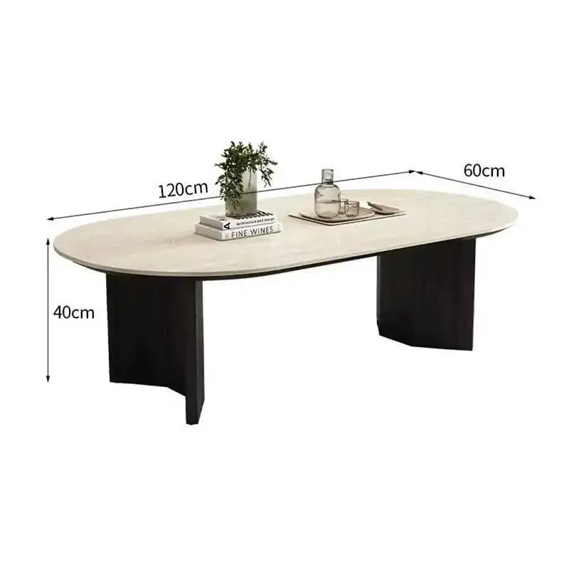 Mesas de Café Minimalistas Simples Premium Únicas Modernas Mesas de Centro Premium para Sala de Estar Móveis para Sala de Estar