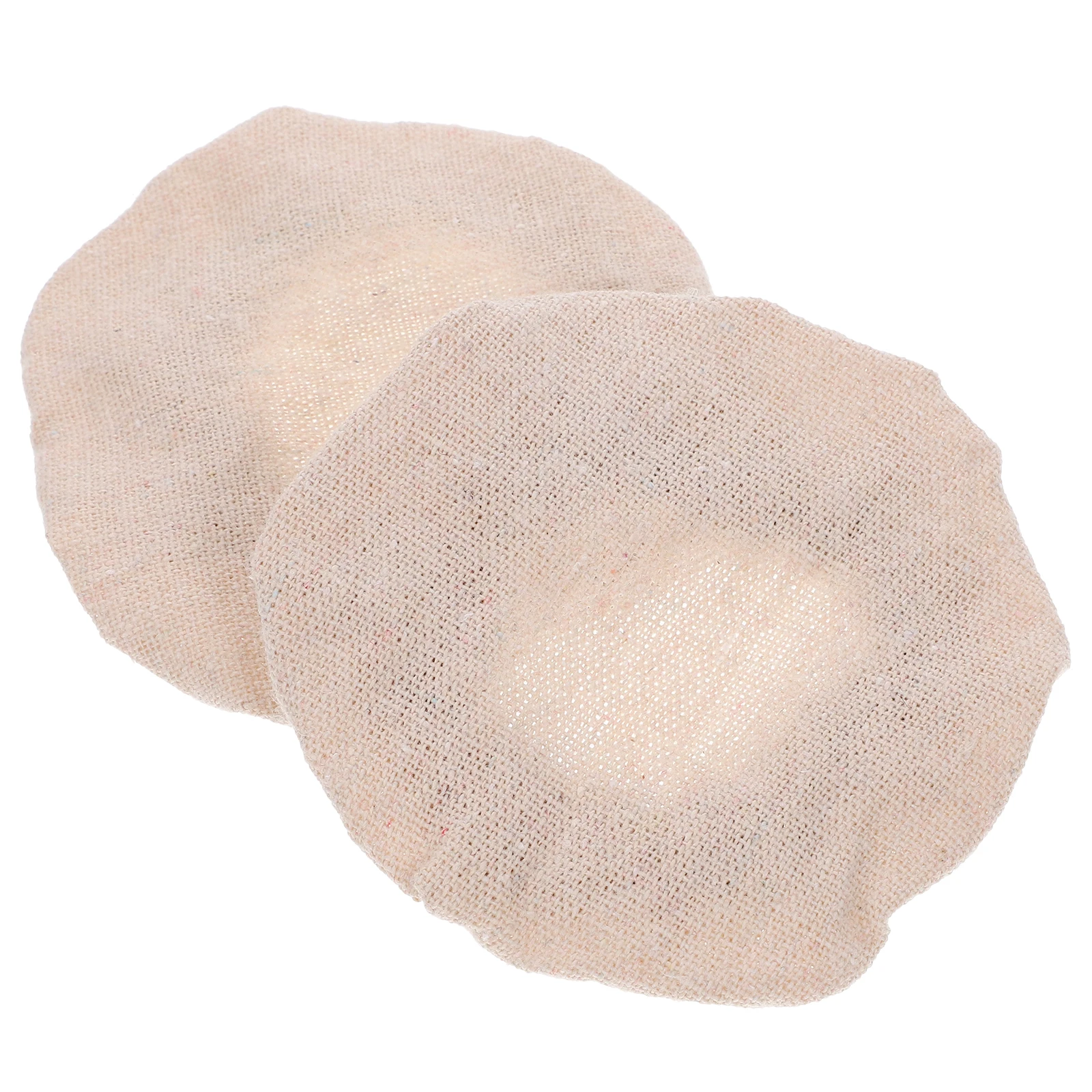 

2pcs Cloth Lid Reusable Bottle Cover Household Storage Jar Protector Durable Cloth Lid For Glass Jars Kitchen Food Storage