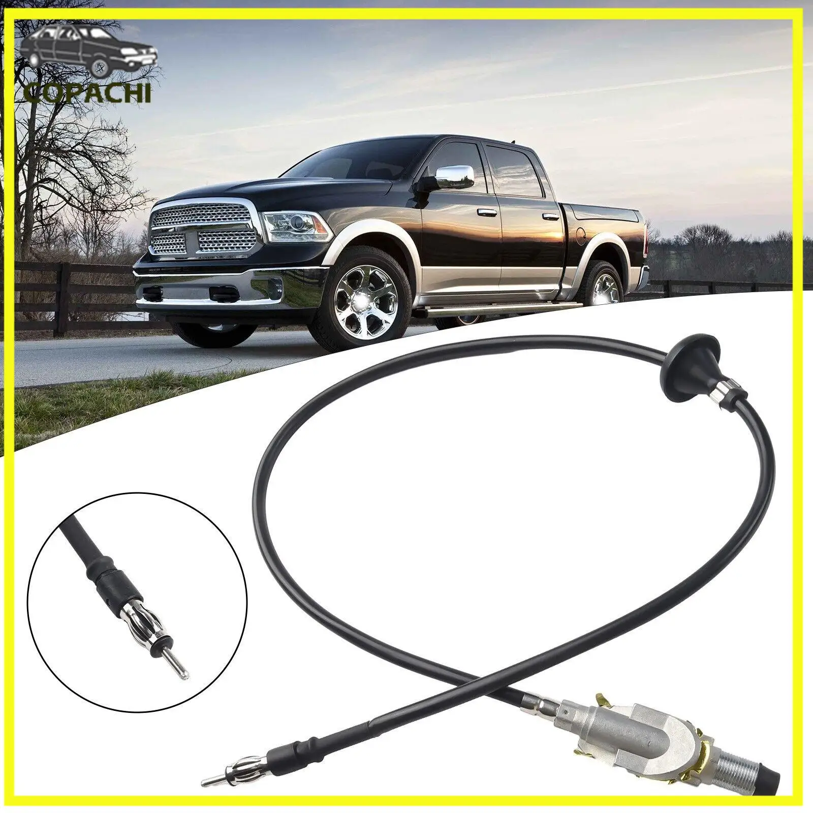 

1 шт., замена корпуса радиоантенны 56043089AD для Dodge Ram 1500 2500 3500, автомобильные внешние аксессуары, запасные части