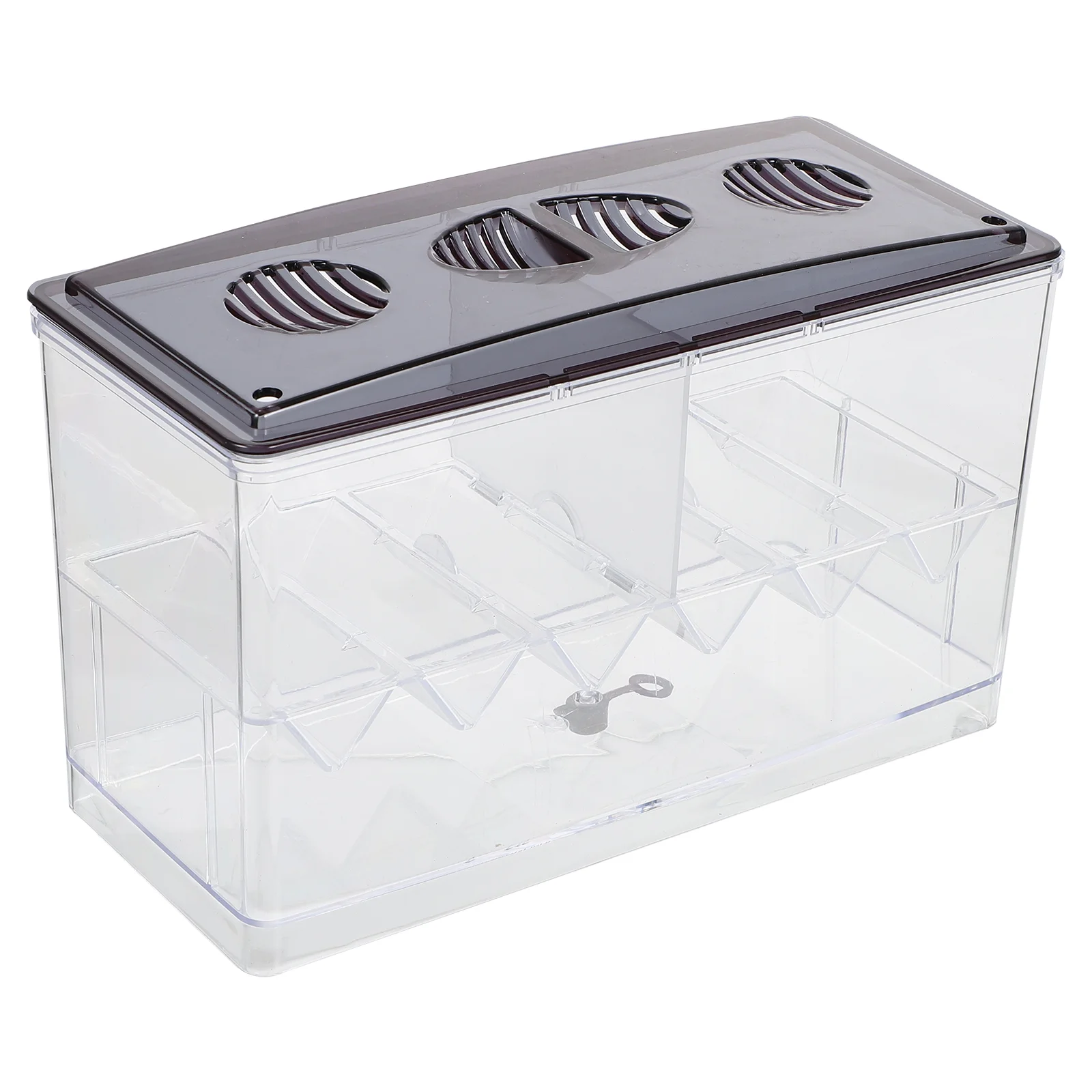 Betta Fish Tank Accessories Box Aquarium Supply Lizard Hatching Containers Coffee Breeding Case