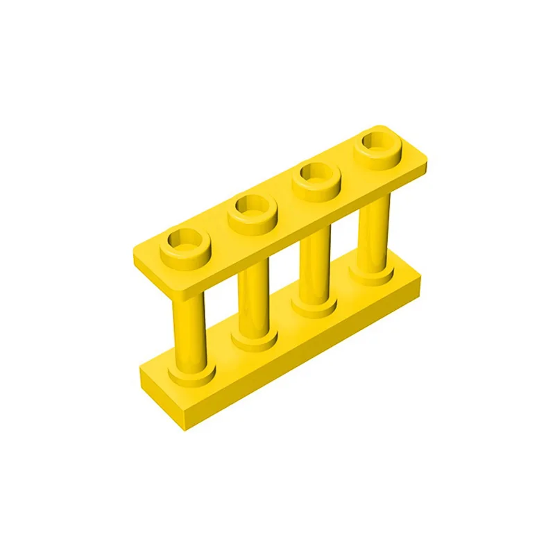 

10pcs Compatible MOC Brick Parts 15332 Fence Spindled 1 x 4 x 2 with 4 Top Studs Building Block Particle DIY Assmble Kid Toy