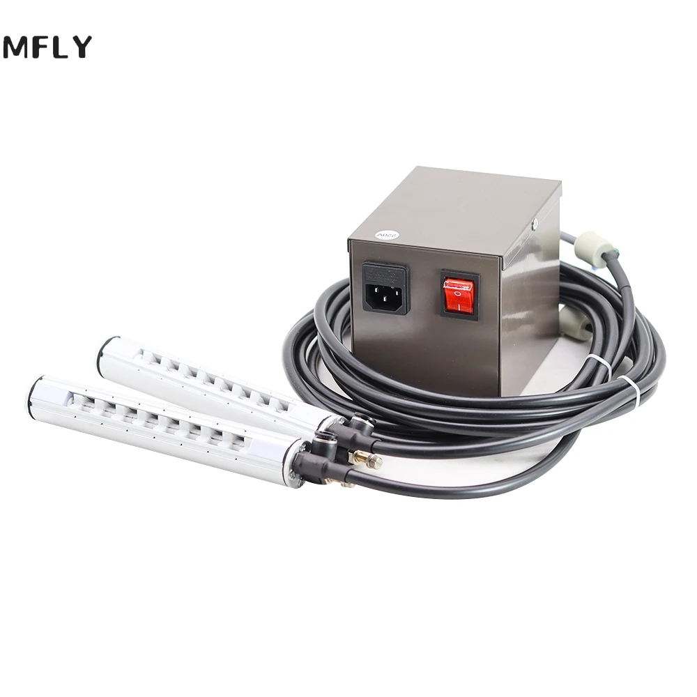 

Static Eliminator SL-009 High voltage generator+2 pcs 250mm Anti Static Bar ESD Ionizer Air Blowers