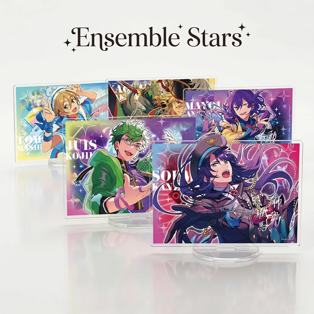 Game Ensemble Stars Double-sided HD Anime Acrylic Stand keychain Wataru Hibiki Eichi Tenshouin Hokuto Hidaka Desk Decor gifts