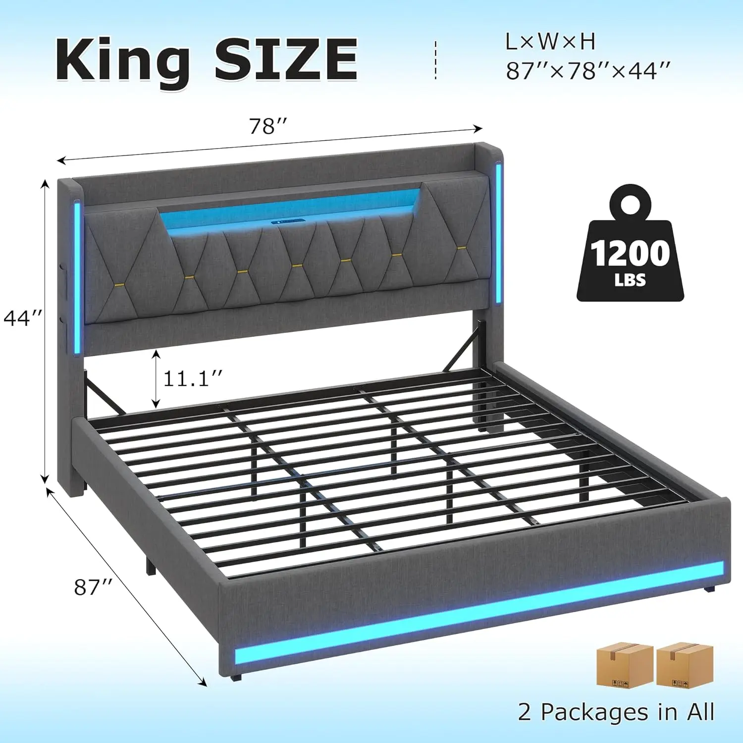 Thumbnail 2 - #32 Cheapest Upholstered Headboards Deals You Can Get