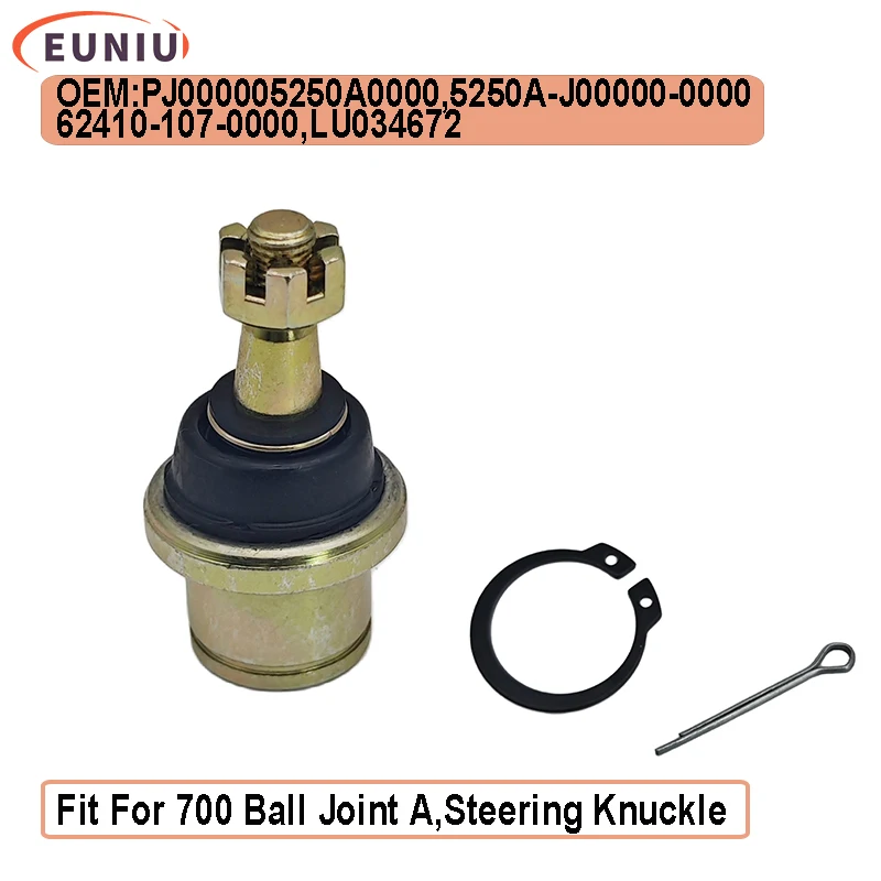 Ball Joint A,Steering For HS 500 700 ATV Stls Leopard 600\650 62410-107-0000 5250A-J00000-0000 PJ000005250A0000 LU034672