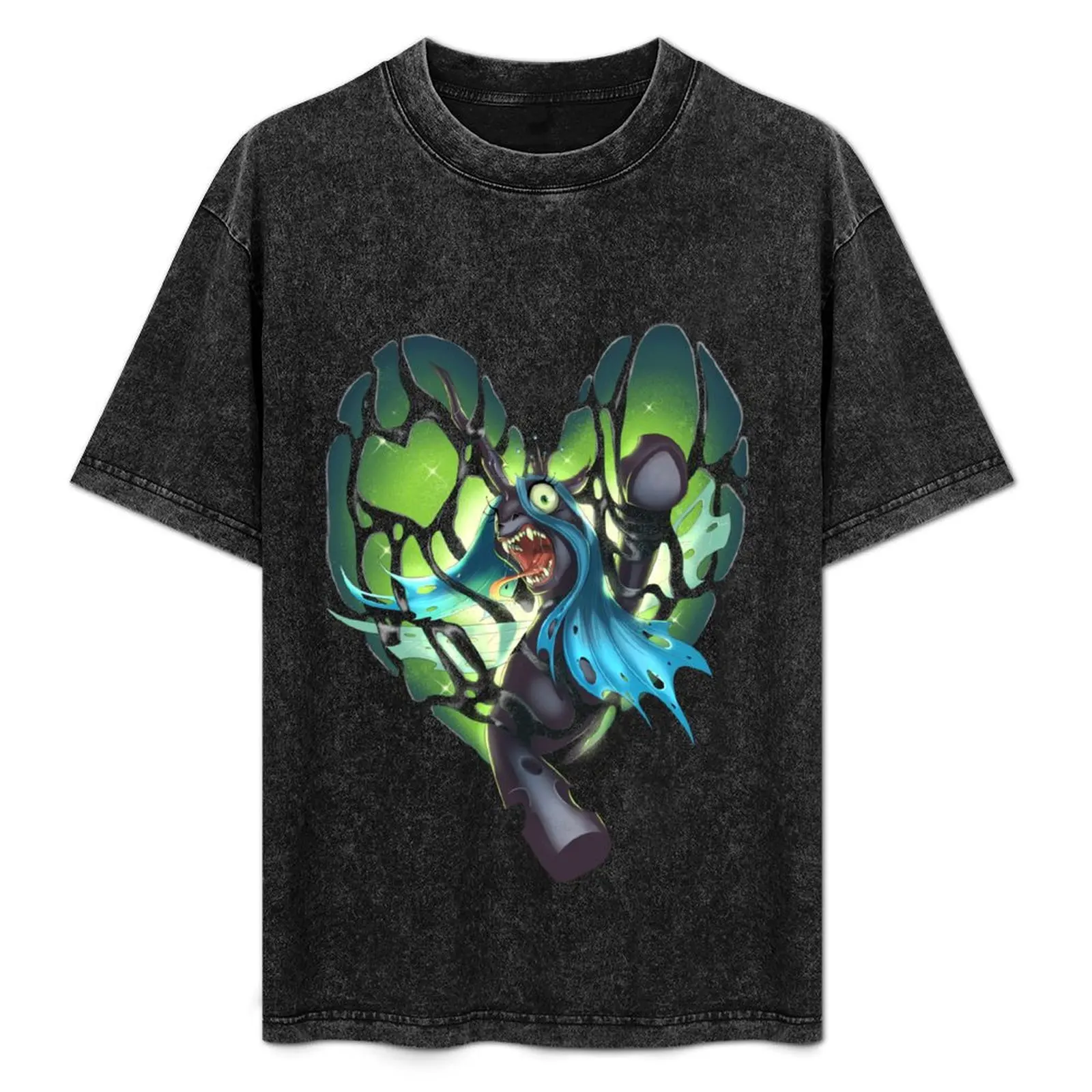 

Queen Chrysalis T-Shirt Basic Short Sleeve Cotton Blend T-Shirt