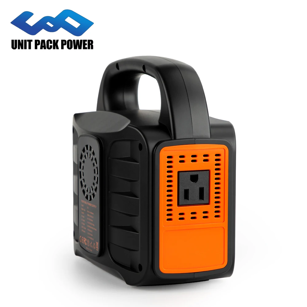 US Stock Mini Solar Portable Generator Battery Emergency Power Supply Portable Power Station 100W