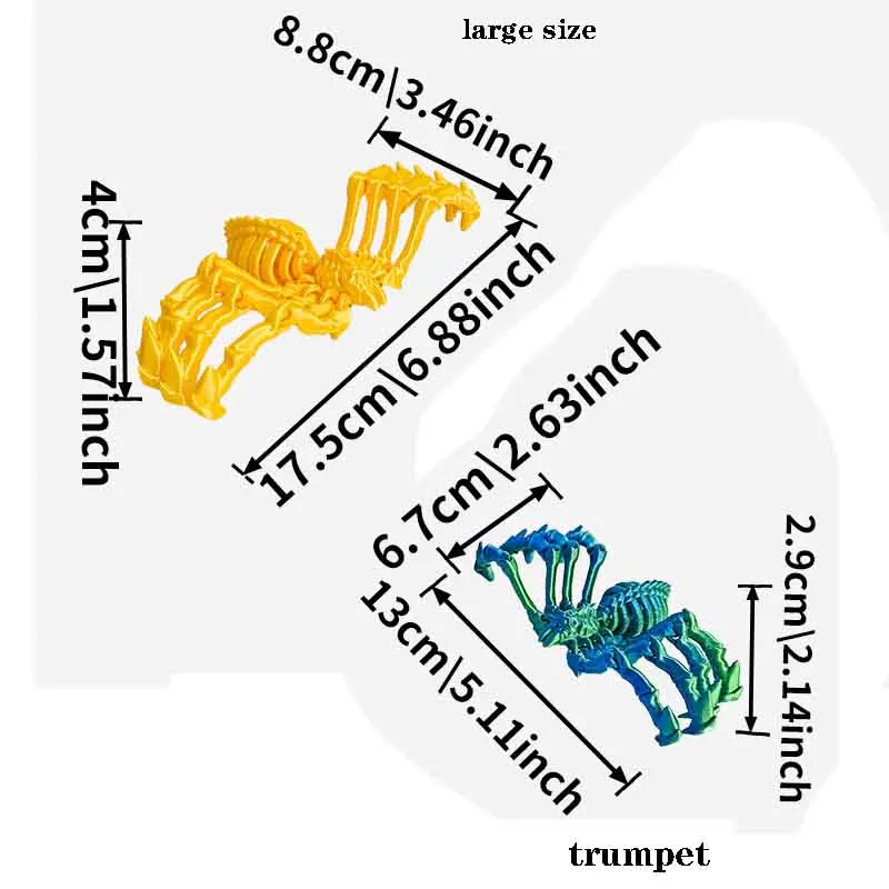 لعبة محاكاة العنكبوت المطبوعة ثلاثية الأبعاد، مفاصل متحركة متعاقد عليها، نموذج إبداعي لتزيين سطح المكتب، هدية زينة