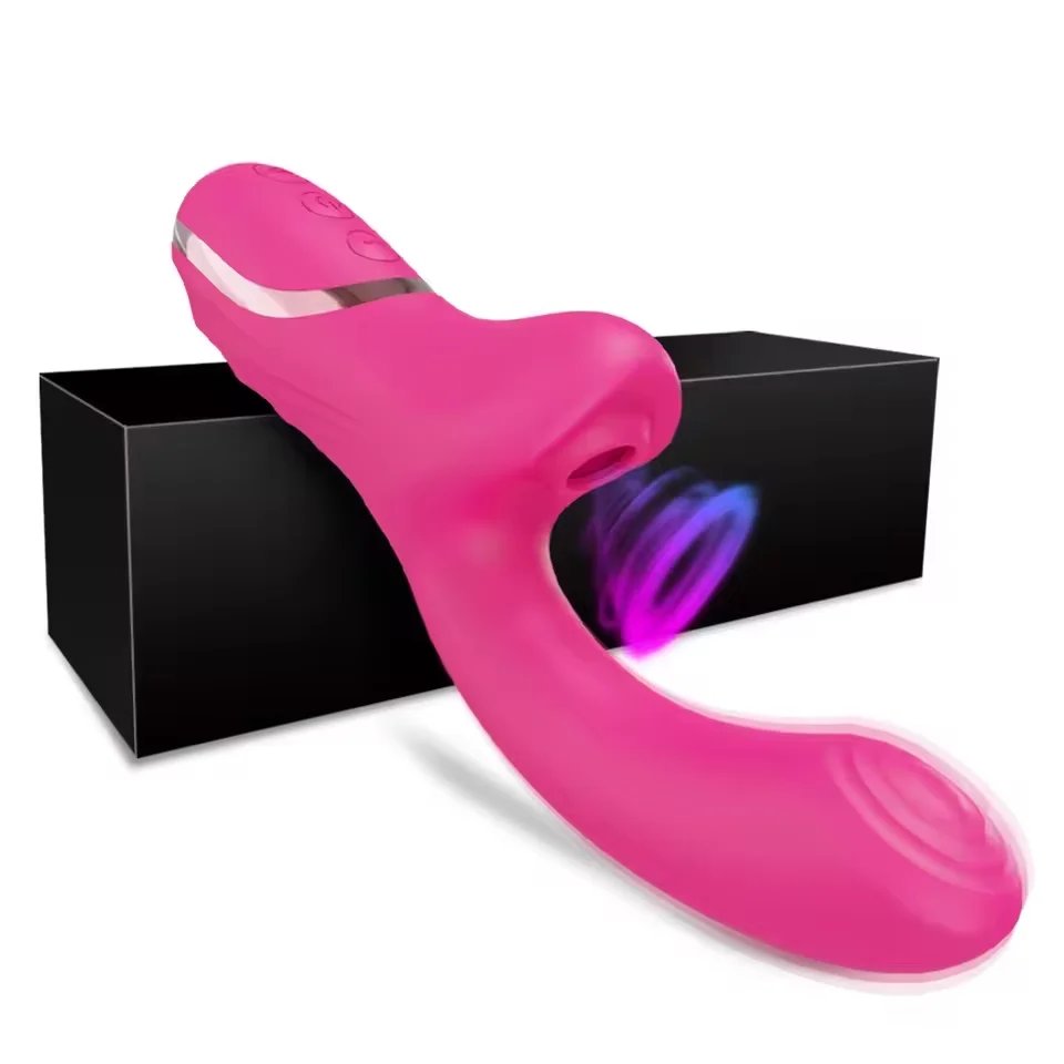 Powerful Sucker Vibrator Female Sucking Oral Clitoris Vagin Nipple Stimulator Massager Masturbation Adults Sex Toys for Women