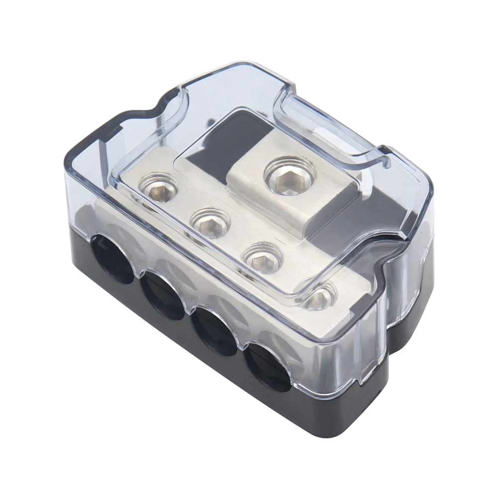 Distribution Block Junction Box Auto Junction Box Car Stereo Audio Power Ground Distribution Block Car Audio Wiring Accessories