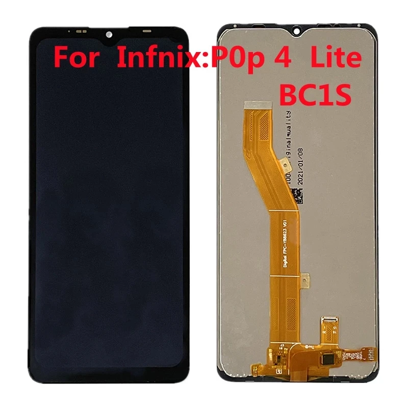 

For Tecno pop 4 lite BC1S LCD Display Touch Screen Digitizer Assembly Replacement parts For Tecno pop4 pro LCD