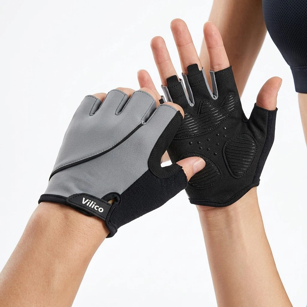 Spring and Autumn Tactical Gloves, Men's Rubber Shell Protection, Full-Finger Touchscreen, Outdoor Cycling