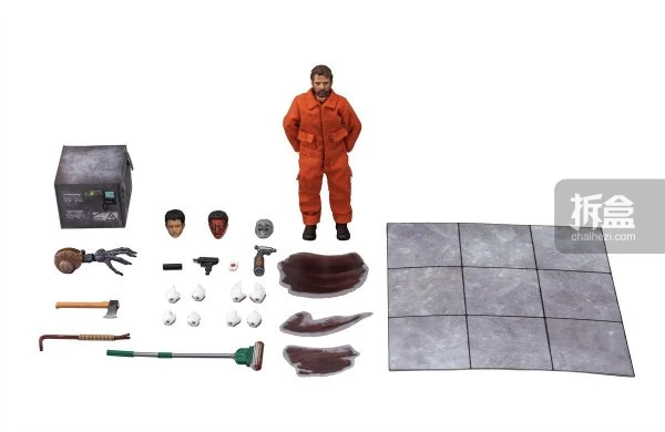 Dragon Horse Original 1/12 SCP Foundation Series SCP-181 D-class Personnel Lucky Anime Figurka Akcji Model Zabawka Prezent dla Chłopców