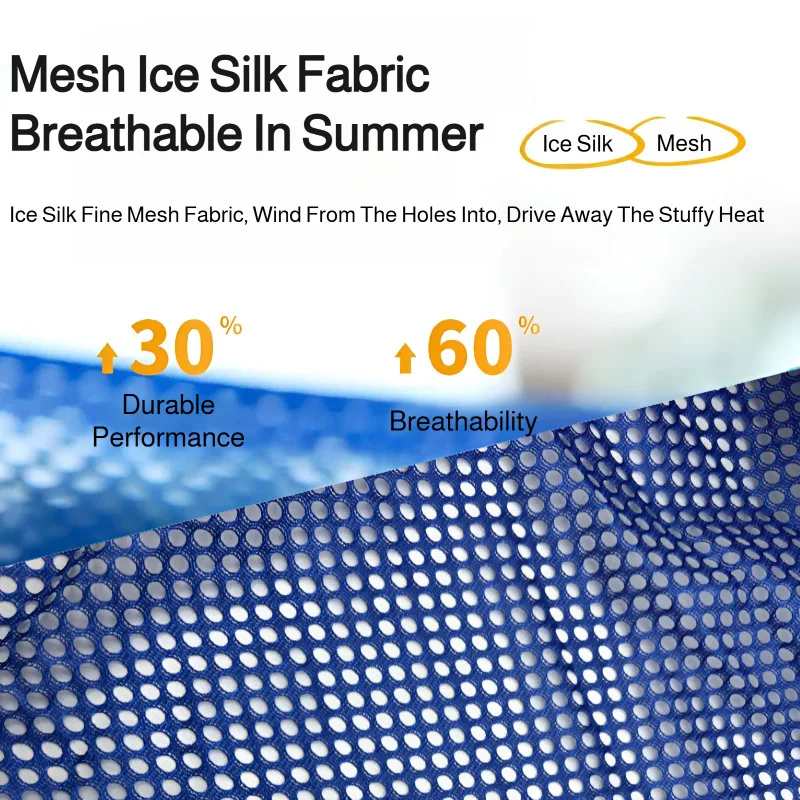 Hammock Swing Outdoor Camping Ice Silk Hammock Single Widened Mesh Ndoor Childrens Swing Leisure Hammock image 2