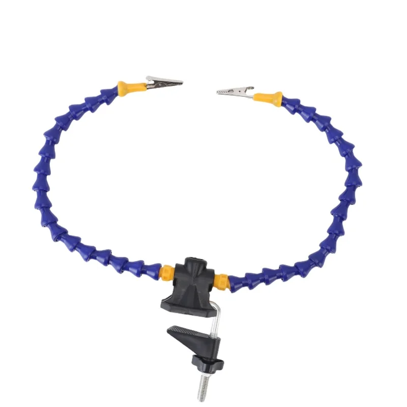 Soldering Helping Hands Non Slip Base Table Clamp Design Multifunctional Flexible Arm Welding Clamp For Cellphone Repair