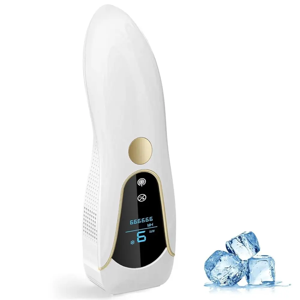 

IPL Hair Removal System: Ice-cooling, Painless, Long-Lasting Results for All Body Hair