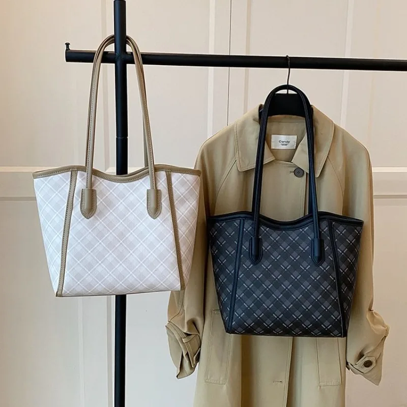 

Stylish Minimalist Leather Tote Bag Women Handbag Designer Crossbody Shoulder Purse Vintage Diaper Bag