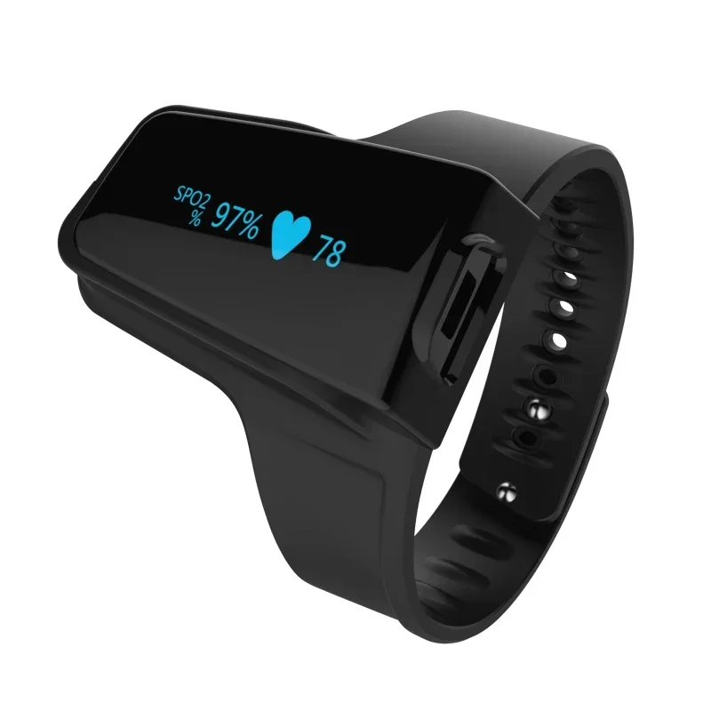 Bluetooth Heart Rate Monitor Pulse Oximeter Sleep Monitoring Device