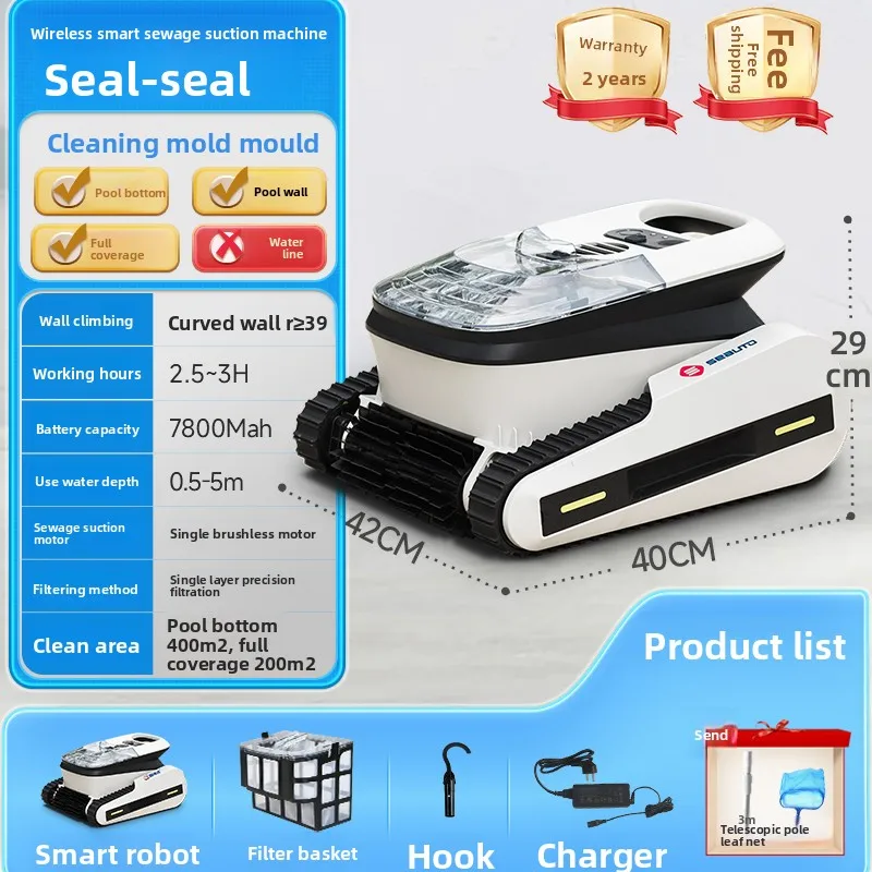 

Swimming Pool Fully Automatic Suction Machine Underwater Vacuum Cleaner for Bottom Cleaning