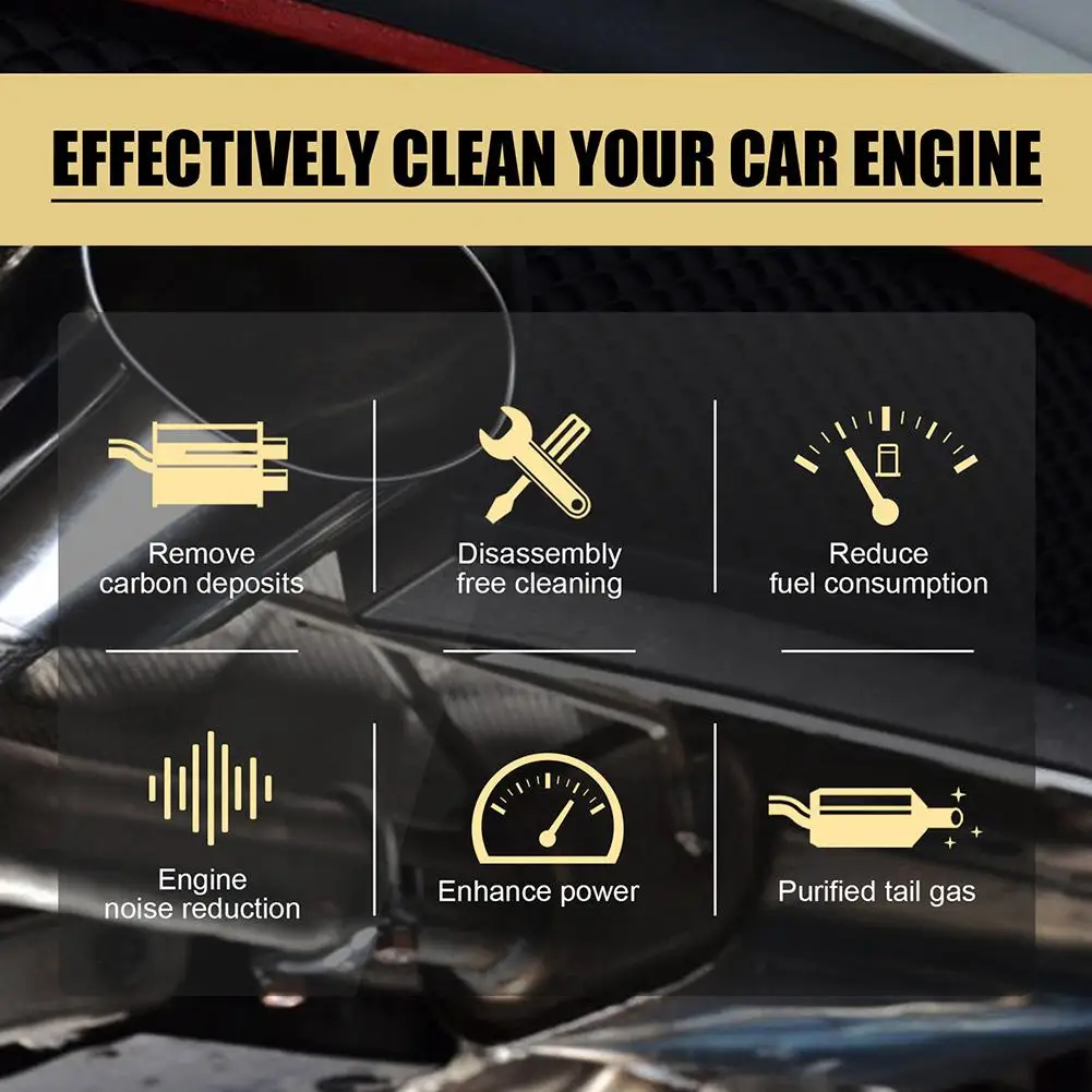 30ML Car Catalytic Converter Cleaner Deep Cleaning Multipurpose Engine Carbon Deposit Remove Automobile Cleaning Agent