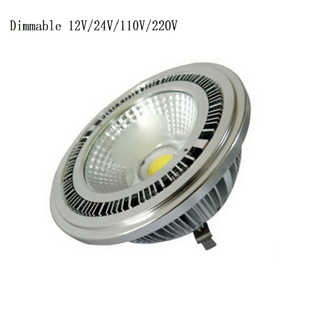 

Dimmable 5W 7W 9W 12W G53 led COB AR111 spotlight 12V 110V 220V AR111 LED Spotlight lamp Warm/Cool White COB AR111 ceiling lamp