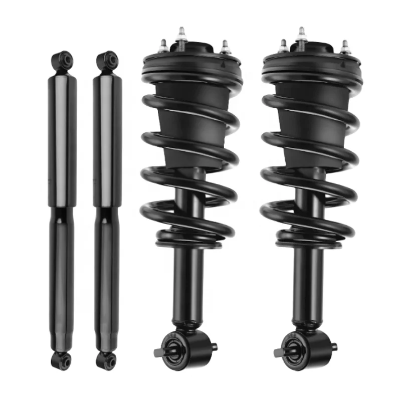 

Front Complete Quick Struts Rear Shock Absorber Coil Spring Coilover Avalanche GMC Yukon Suburban