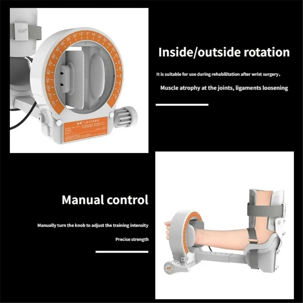 Upper Limb Joint CPM Rehabilitation Training Machine Arm Rotation Exercise Wrist Joint Muscle Stretching Equipment for Recovery