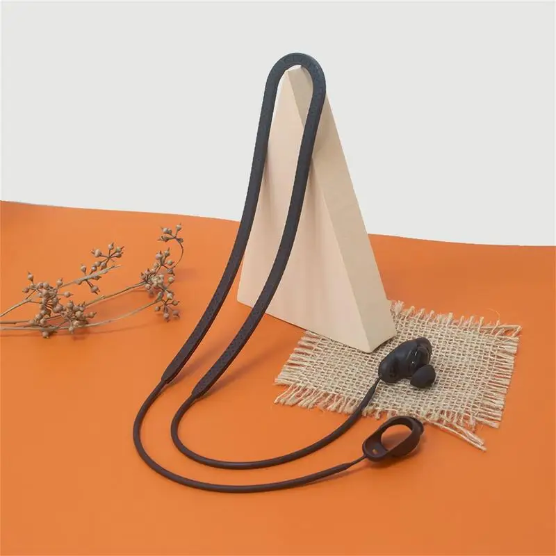 Anti-Lost Earbuds Strap For II Headphone Holder Rope Cable Headset Silicone Neck String Accessories