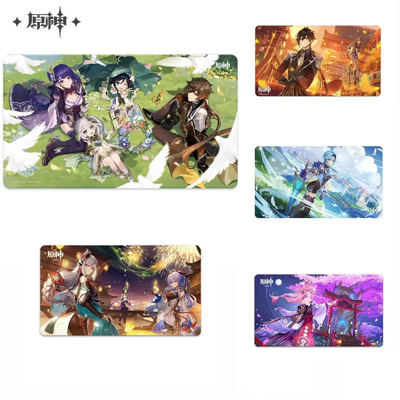 

Sunsyea Genshin Impact Official Merch miHoYo Original Authentic Theme Mouse Pad Zhongli Kazuha Ganyu Yae Miko Ayaka Ayato Keqing