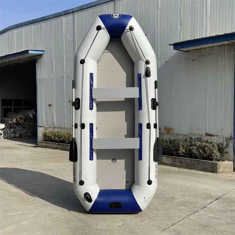 قارب صيد من مادة PVC قابل للنفخ بطول 3.3 متر #2