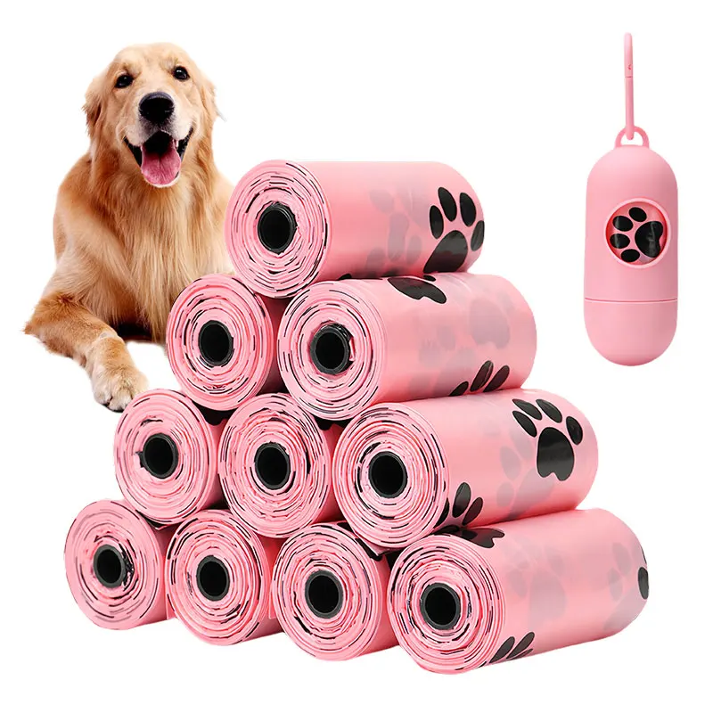 

10 Rolls Dog Poop Bag Outdoor Cleaning Poop Bag Outdoor Clean Pets Supplies for Dog 15Bags/Roll Refill Garbage Bag Pet Supplies